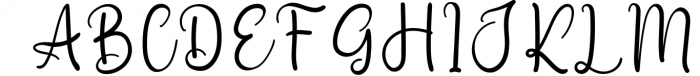 Pastela Font - Script Handwriting Font UPPERCASE