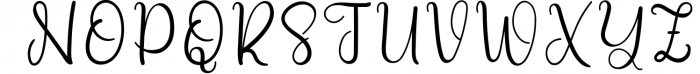 Pastela Font - Script Handwriting Font UPPERCASE
