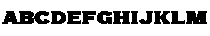 PAATERNO Font UPPERCASE