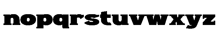 PAATERNO Font LOWERCASE