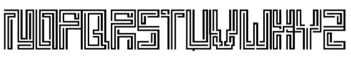 PATATARTINER Regular Font UPPERCASE