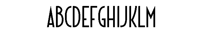 PAVAJA Font UPPERCASE