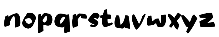 Paaess Font LOWERCASE