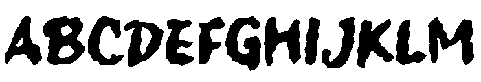 Paahorse Font UPPERCASE