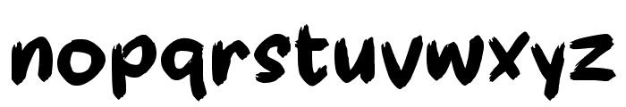 Paajee Font LOWERCASE