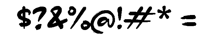 Paargoz Font OTHER CHARS