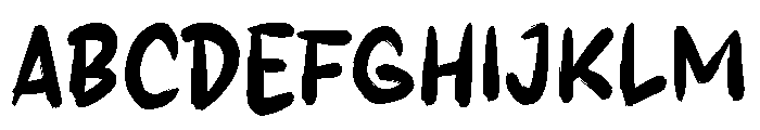 Paargoz Font UPPERCASE
