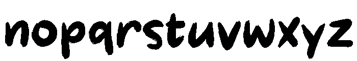 Paargoz Font LOWERCASE