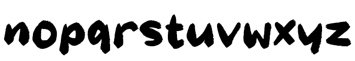 Paaven Font LOWERCASE