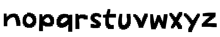 Paaxel Font LOWERCASE