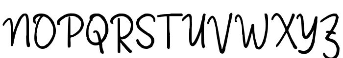 Pabasing Signature Font UPPERCASE