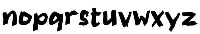 Pabaus Font LOWERCASE