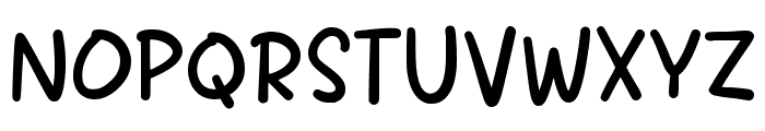 Pabuse Font UPPERCASE