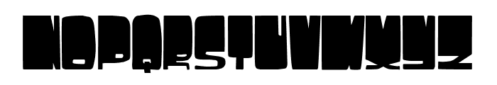 Pacheco's Boulevard Font UPPERCASE