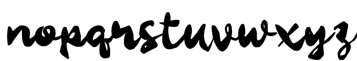 Pacheow Font LOWERCASE
