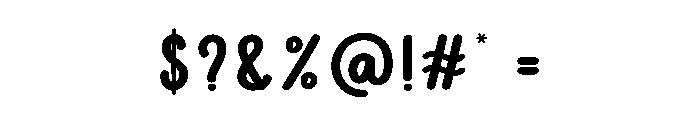 Packages Font OTHER CHARS