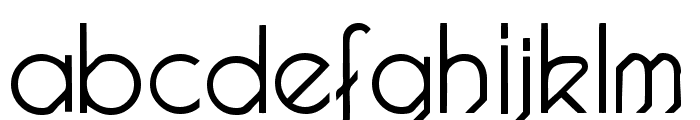 Pacotille light Font LOWERCASE