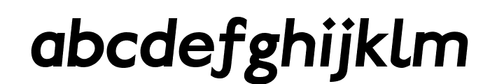 Paddington Bold Italic Font LOWERCASE