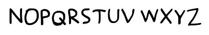 Paddis Handwritten 4.3 Medium Font UPPERCASE