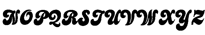 PadleCandy Font UPPERCASE