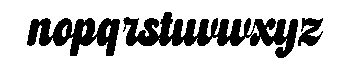 PadleCandy Font LOWERCASE