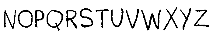 Paf Standard Regular Font UPPERCASE