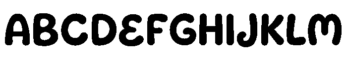 Paffilo Font UPPERCASE