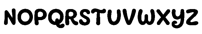 Paffilo Font UPPERCASE