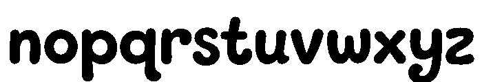 Paffilo Font LOWERCASE
