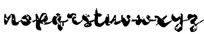 Pafian Font LOWERCASE