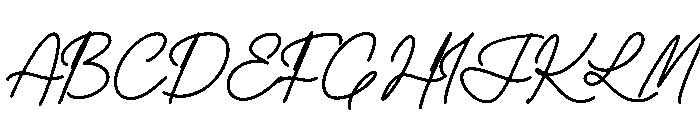 Pafilona Font UPPERCASE