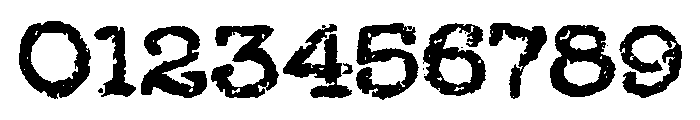 Painful Typewriter Font OTHER CHARS