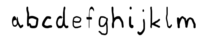 Paint Letters [Greek Extended Light] Font LOWERCASE