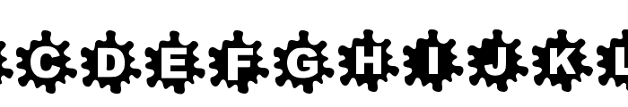 Paint Splatt Regular Font UPPERCASE