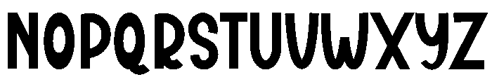 Painting Font LOWERCASE