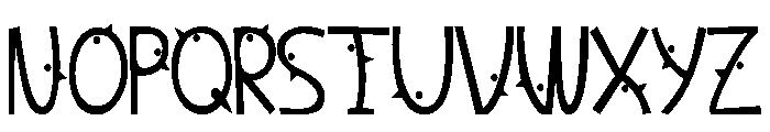 PajaritoFont-Regular Font UPPERCASE