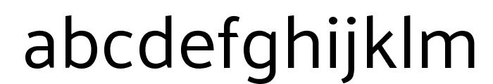 Palanquin Regular Font LOWERCASE
