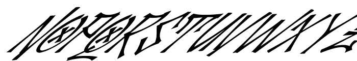 Palesik Italic Font LOWERCASE
