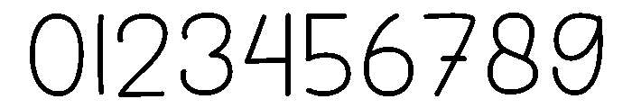 Palm Font OTHER CHARS