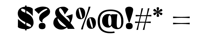 Palmas-Regular Font OTHER CHARS