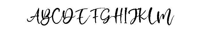 Palmer Like Font UPPERCASE
