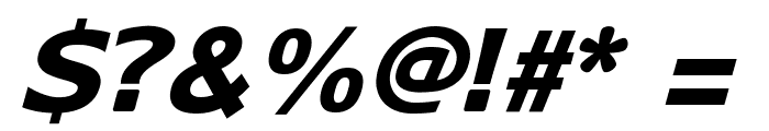 PaloAlto Italic Font OTHER CHARS