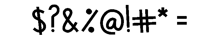 Palpiyo Font OTHER CHARS