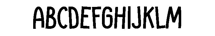 Palpiyo Font UPPERCASE