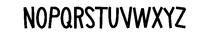 Palpiyo Font UPPERCASE