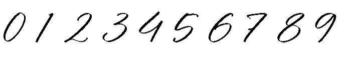 Pamello Glenstar Font OTHER CHARS