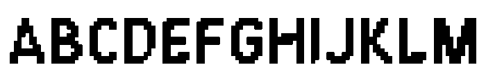 PanasChill Font UPPERCASE