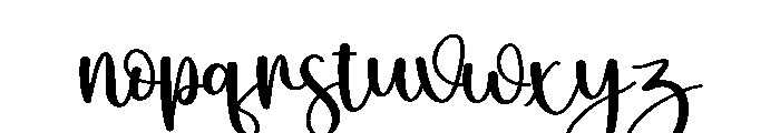 Panda1 Font LOWERCASE