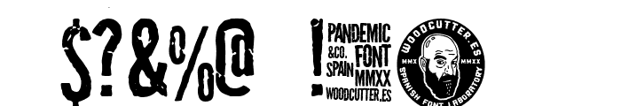 Pandemic&co Font OTHER CHARS