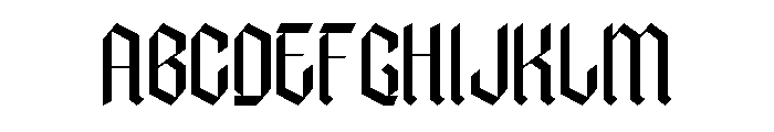Panderly DEMO Regular Font UPPERCASE